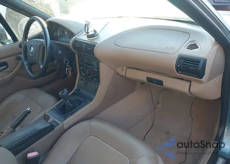 1997 BMW Z3 1.9L Roadster из США, поврежденный, VIN 4USCH7323VLE02058